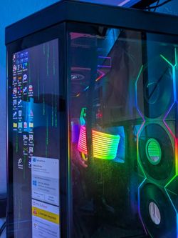 Pc Prebuilt 3500$ Was 4300 Giving A 800 Dollar Discount Because Of One Fan And Pop Up But Still Works Great You Can Remove Pop Up With Software