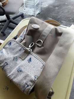 Brand new baby bag holds baby stuffs