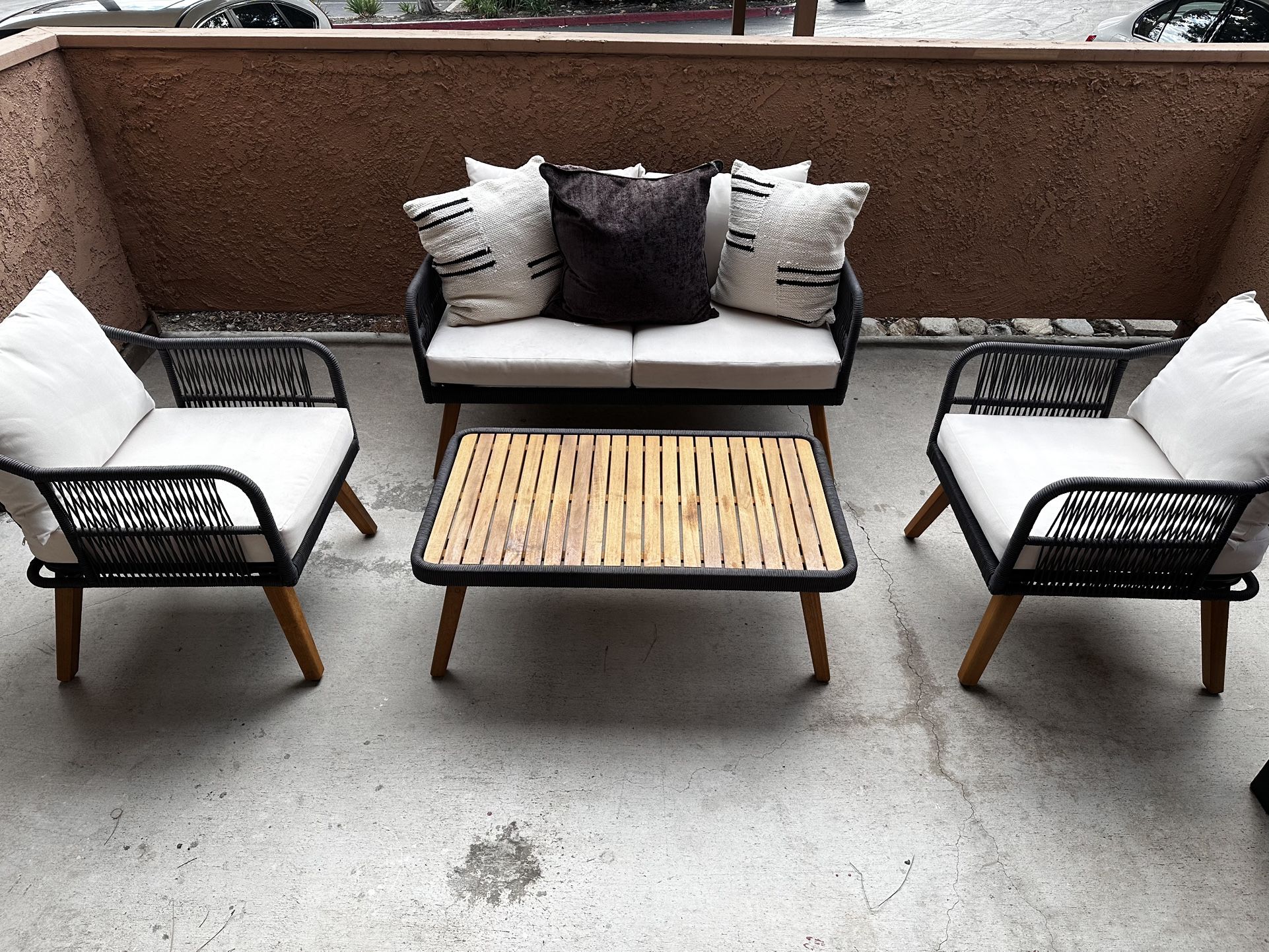 Outdoor Furniture 4 Piece Set