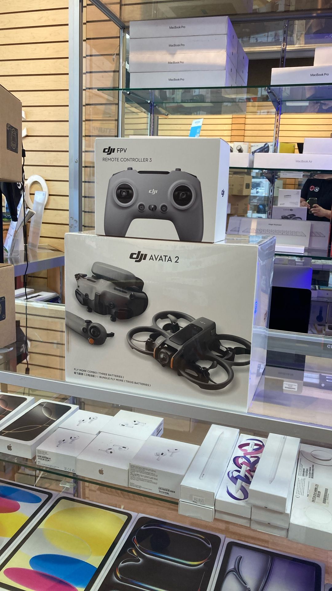 DJI Avata 2 Fly More Combo 3 Batteries with FPV RC 3 (OFFER ENDS By Noon Sat 07/05/25)