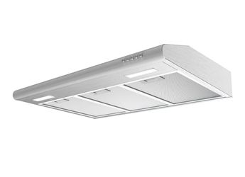 Under Cabinet Range Hood 30 inch Vent Hood for Kitchen with 3 Speed Exhaust Fan, Ducted and Ductless Convertible, Stainless Steel