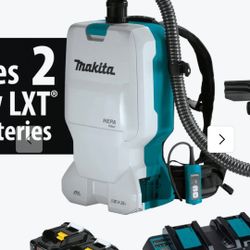 Makita Vacuum 36volt  Hepa Filter 