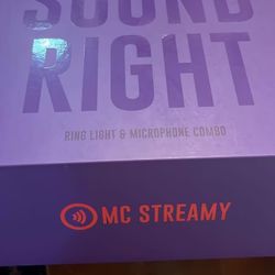 Streaming Kit - Light, Mic, Desk Tripod