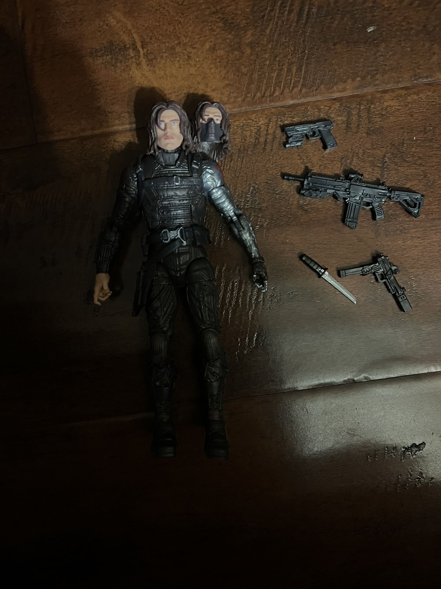 Marvel Legends Winter Soldier (Flashback Version – The Falcon and The Winter Soldier) – Complete w/ Accessories