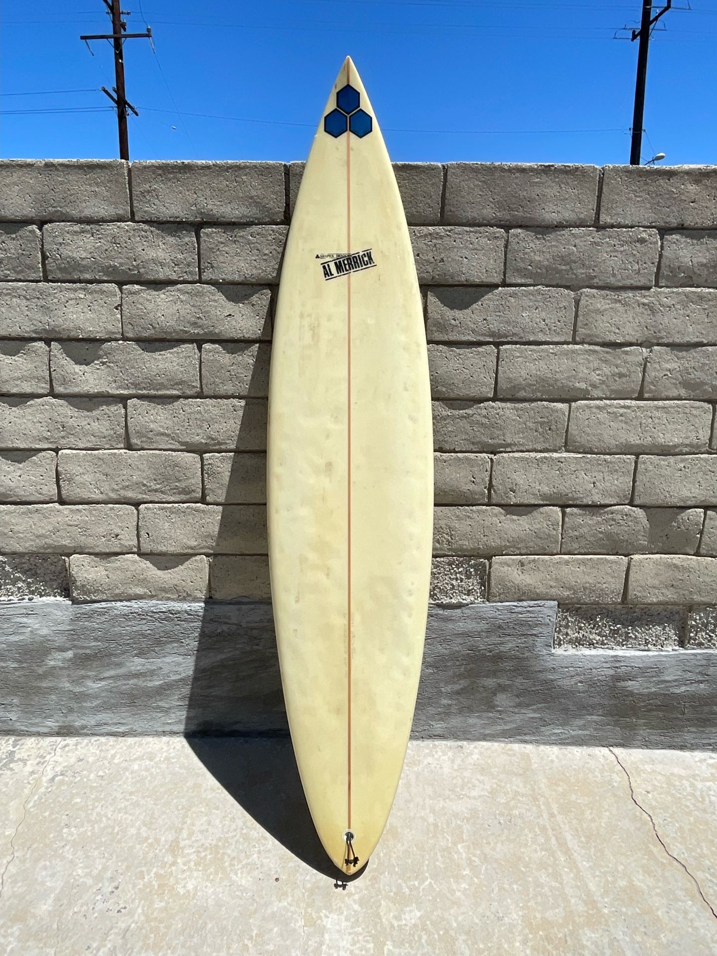 Al Merrick 3 Skagg Surfboard
