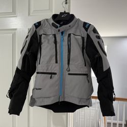 Alpinestars Ardent 3 In 1 Adventure Touring Jacket Grey Black/Light Blue Small