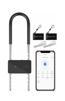 TTLock Smart Fingerprint U-Lock with Accessories