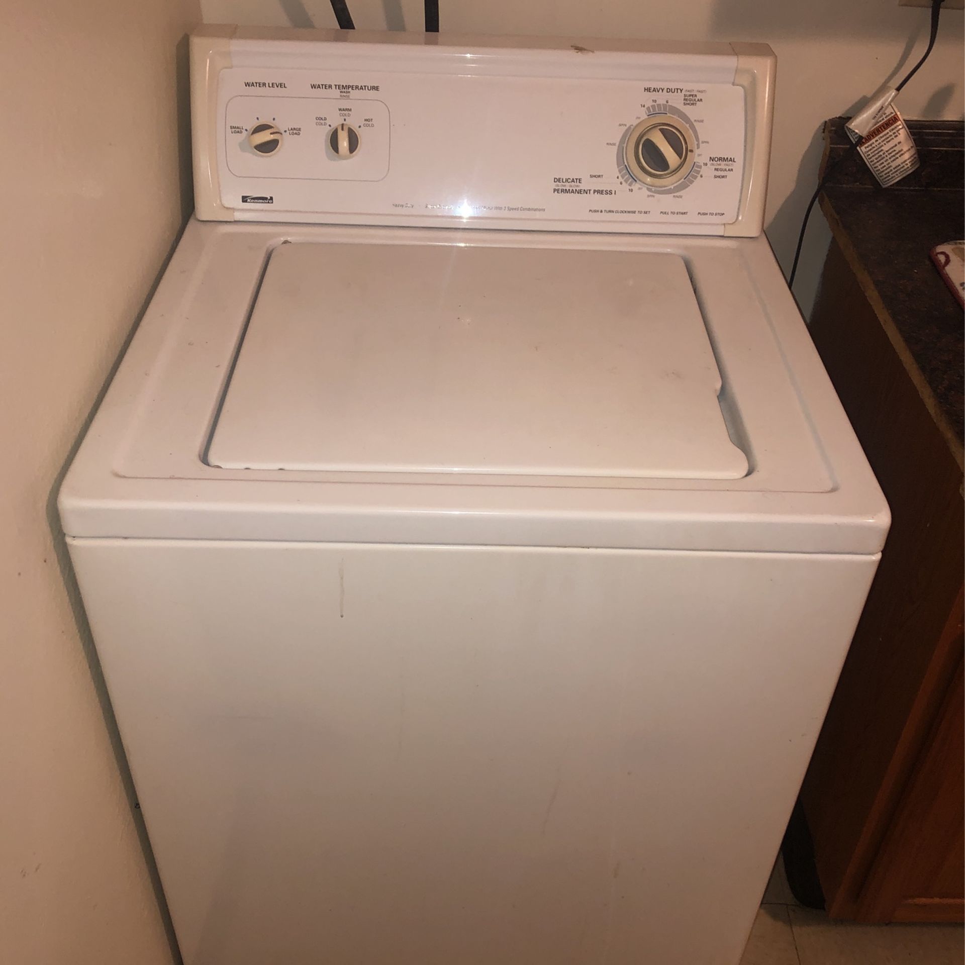 Washer & Dryer