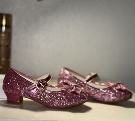 Little Girls Glitter High Heels