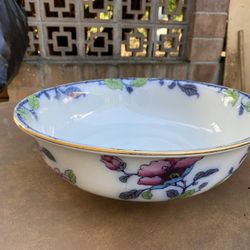 VINTAGE  LARGE PORCELAIN BOWL 