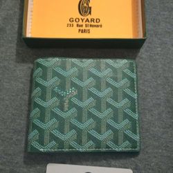 Goyard Wallet (Green) — Ready for a New Owner