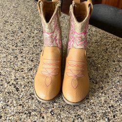 Girls Size 12 Cowboy Cowgirl Boots 