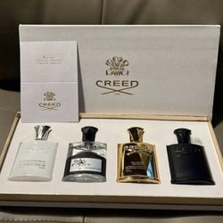 **Creed 4 Piece Set 30 ML Each New & Sealed (Perfect Summer Fragrances) US**