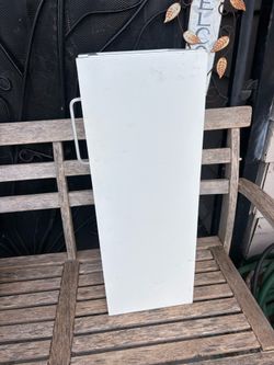 White Fine Fixtures Kitchen Corner Spice Cabinet – $15