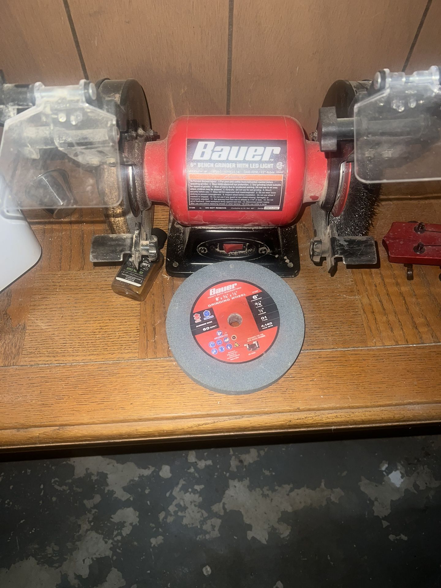 Bauer Bench Grinder