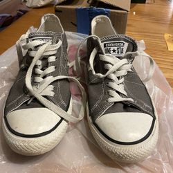 Women’s Converse One Star Shoes Size 9.5 Gray 503653FT