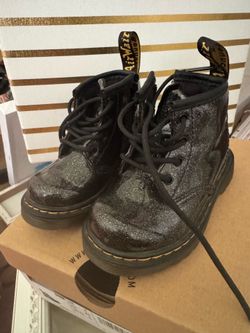 Dr martens boots glitter