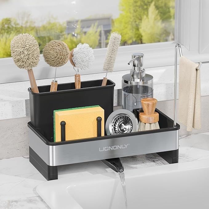 Sponge Holder For Kitchen Sink