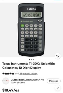 Scientific calculator