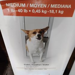 Pet safe medium dog Door For Patio Sliding Door