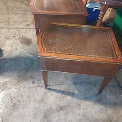 VINTAGE END TABLES 
