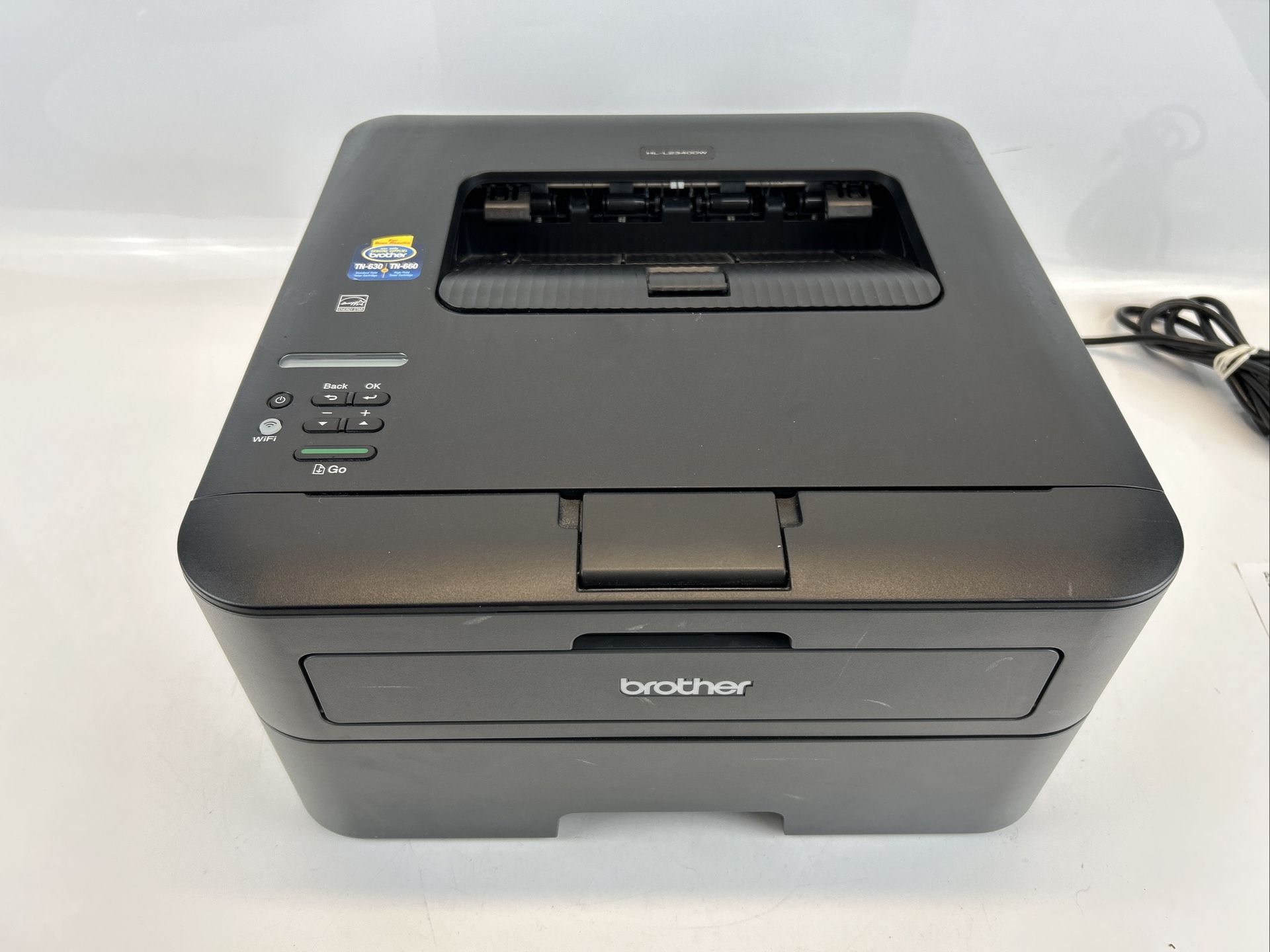 Brother HL-L2340DW Monochrome Wireless Laser Printer Tested & Working