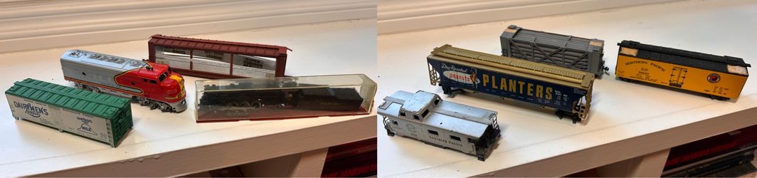 Model train collection