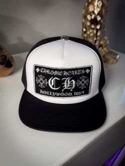 Chrome Hearts black/white Trucker hat 🖤🤍