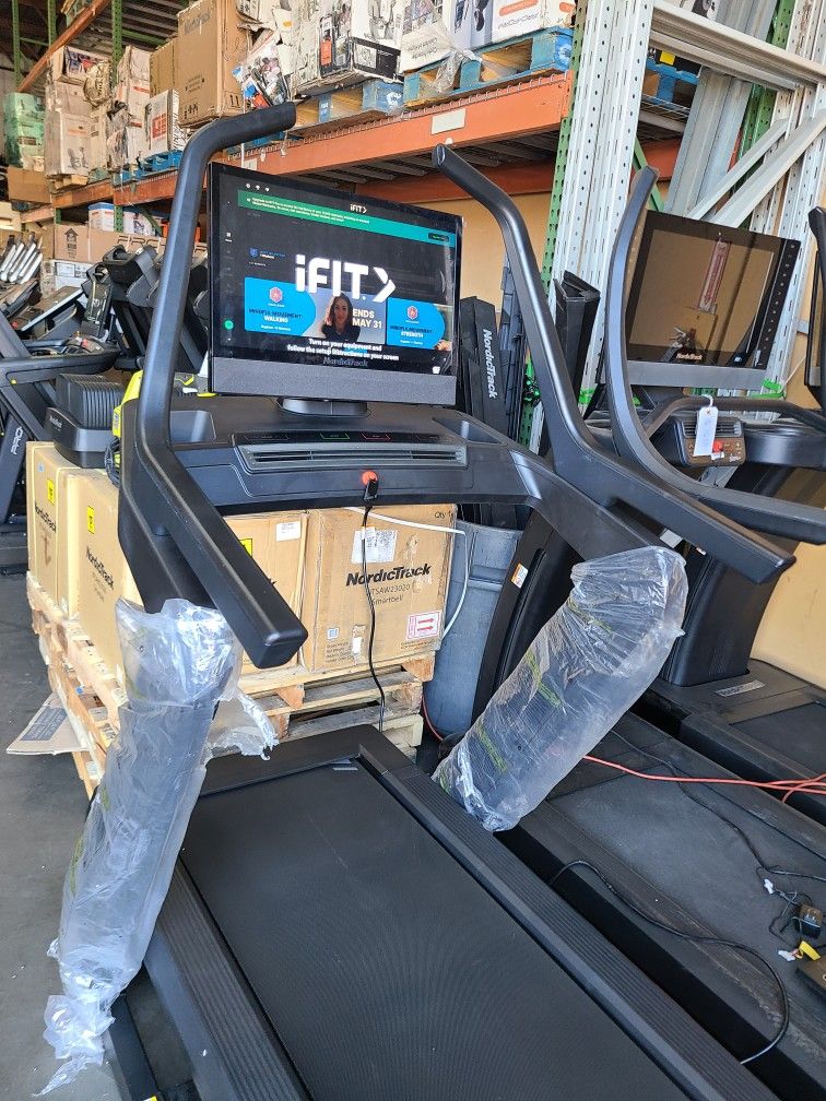 2025 Model Nordictrack X24 Incline trainer treadmill- 40% incline 12mph max speed - 2200$
