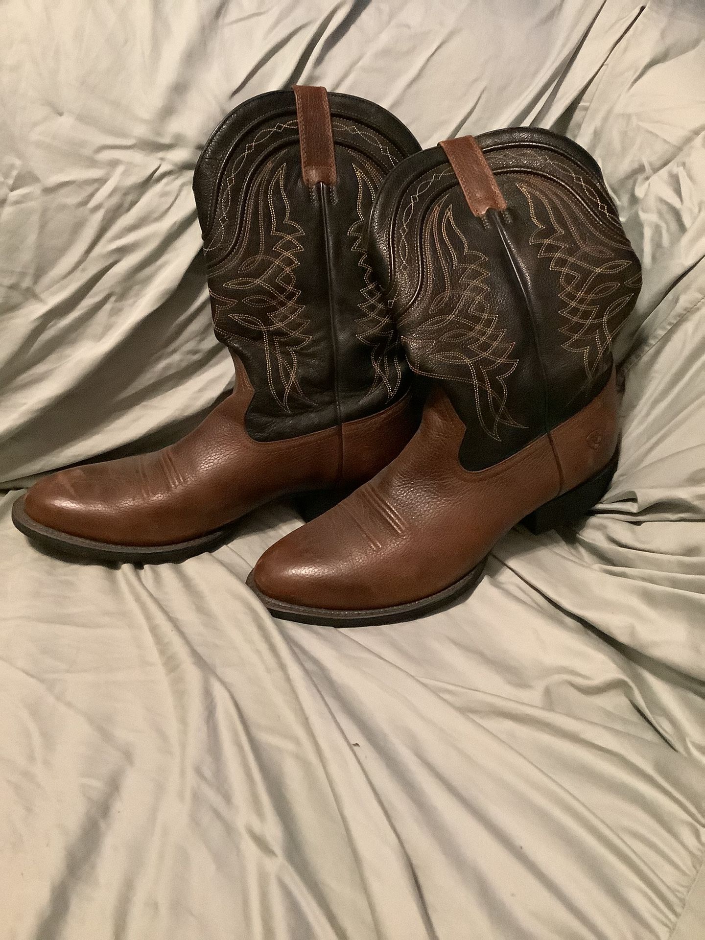 Men’s Ariat Leather Boots Size 12
