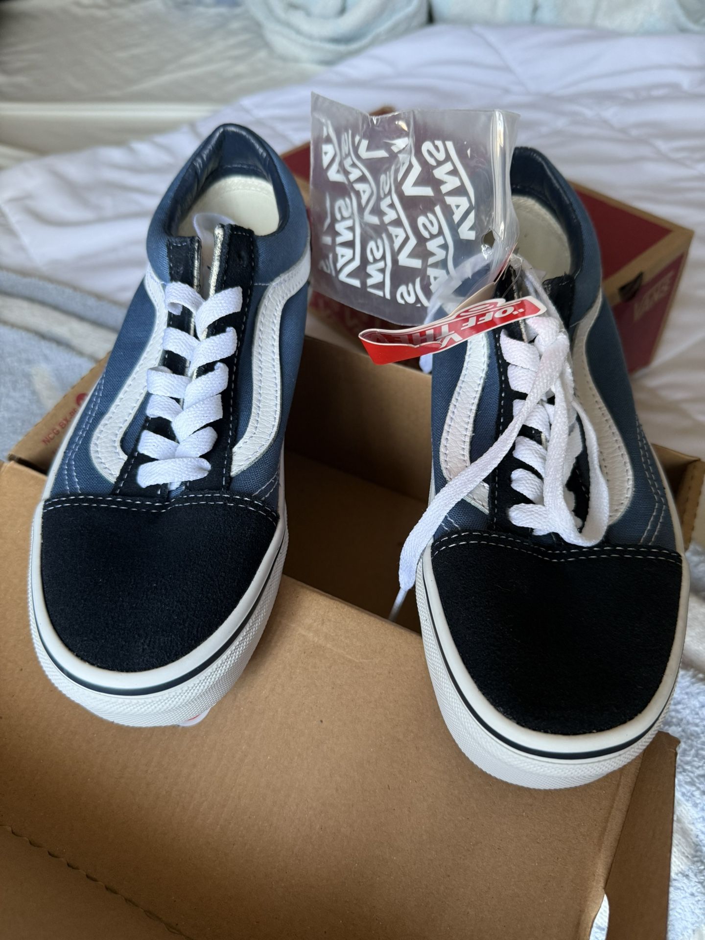 old skool vans navy