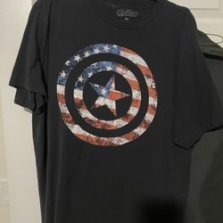 Captain America USA Shirt Xl