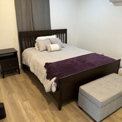 Queen Size Bed With mattress For Sale 