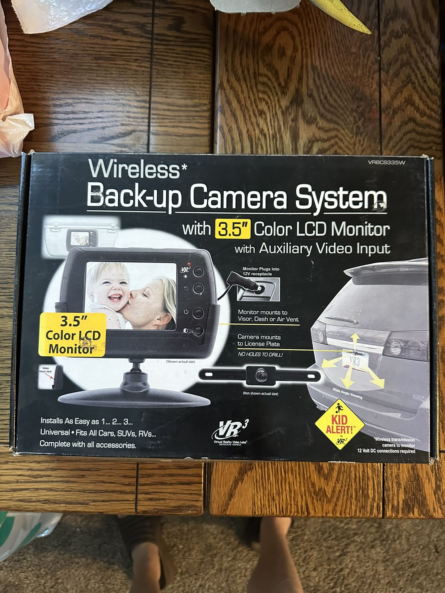 🌟 For Sale: Wireless Backup Camera System by VR3 🌟