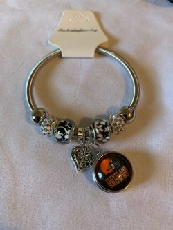 Cleveland Browns Charm Bracelet