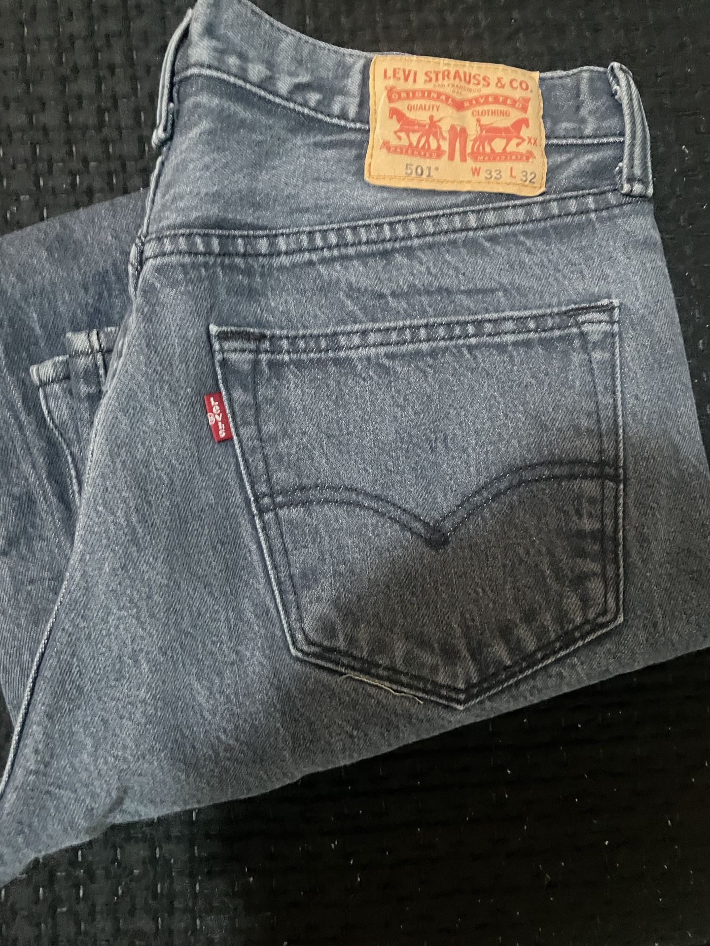 Levi’s 501 Grey Faded