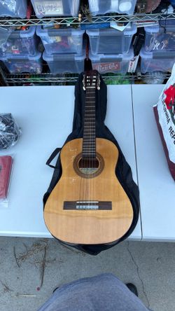 Hohner HC02 acoustic guitar with case