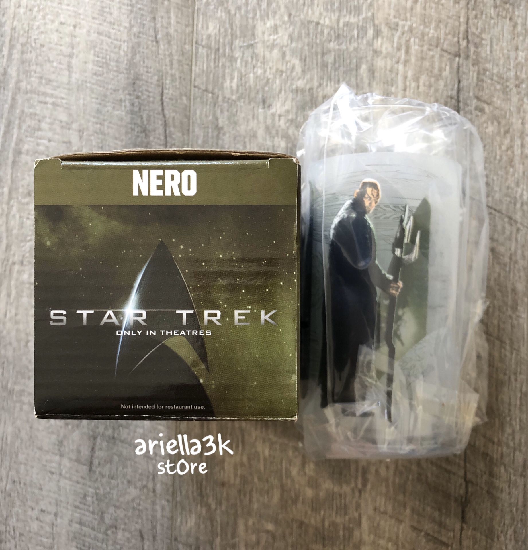 Star Trek “Nero" Collectible Glass