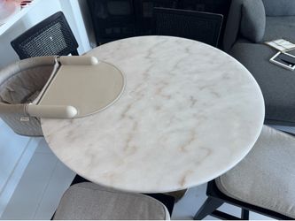 Marble dining table