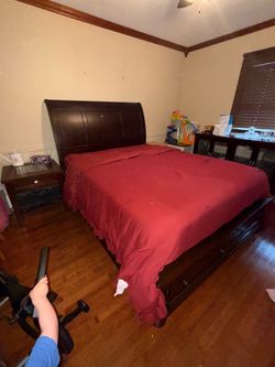 Ethan Allen queen bedroom set