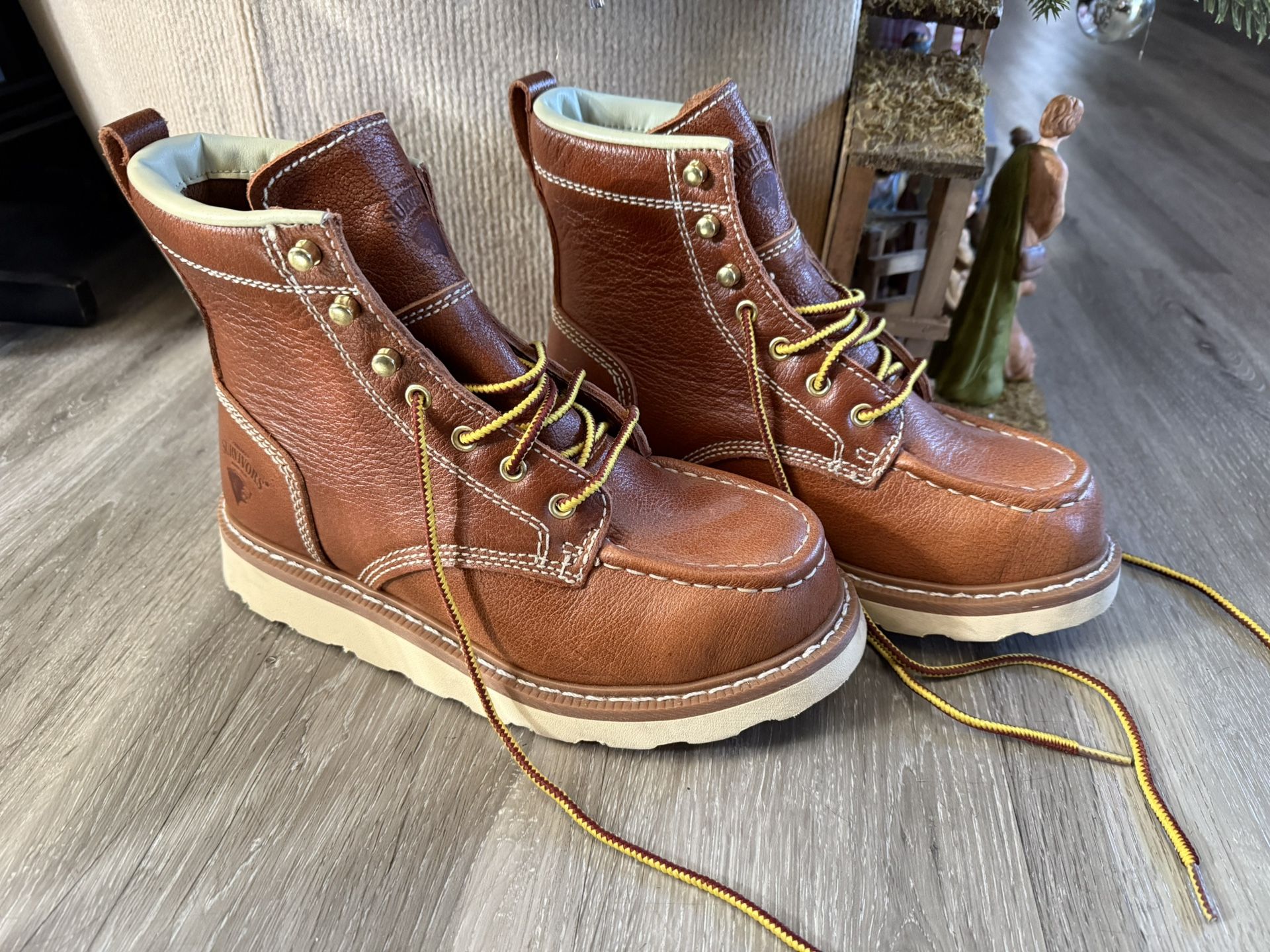 Herman Survivors Men's Oakridge 6" Steel Toe Work Boots