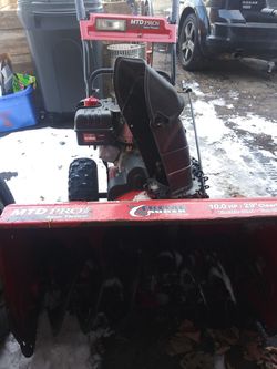 10 hp. 29 in cut. MTD Pro