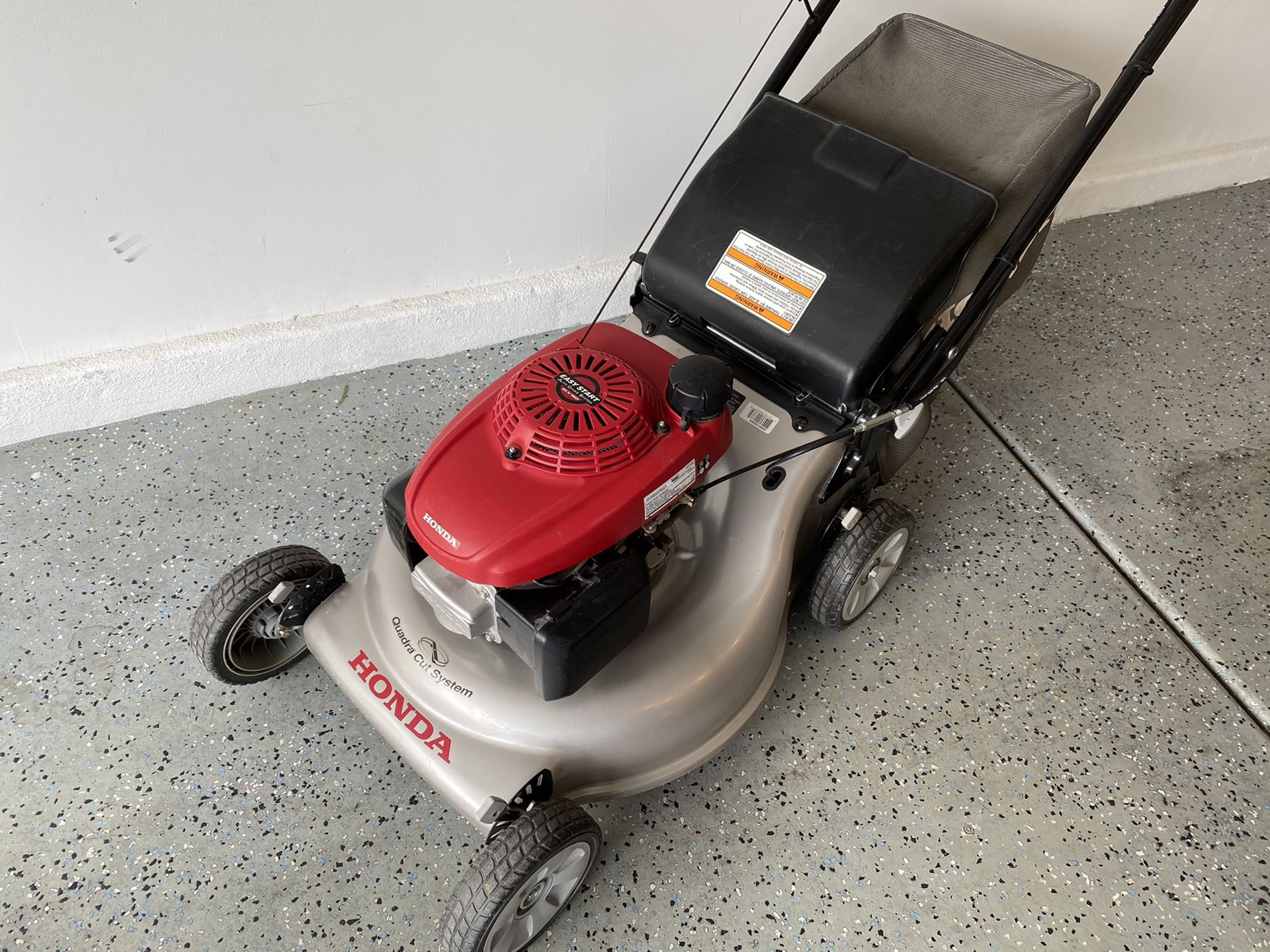 Honda lawn mower, self-propelled, variable speed