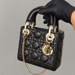 Lady Dior Mini Black