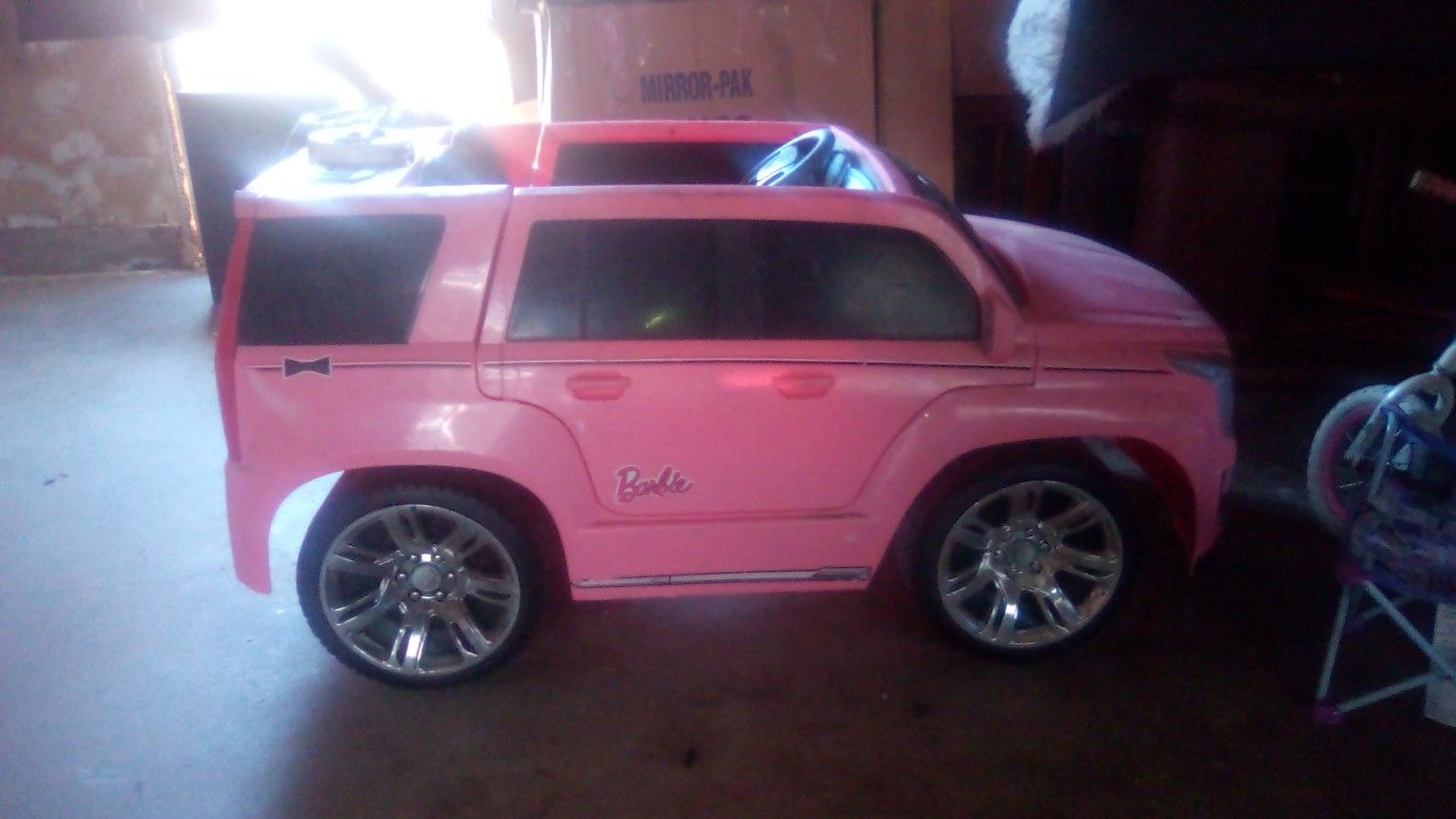 KIDS Barbie Cadillac Power Wheels