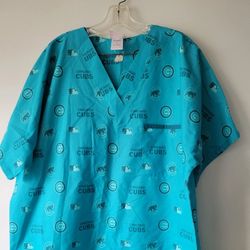 Chicago cubs scrubs uniform new