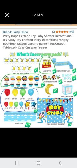 Toy Story Themed Baby Shower (Boy)