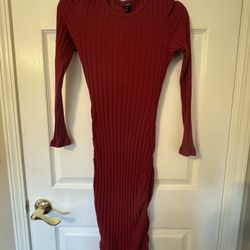 Long Sleeve Dress (Size: Small)