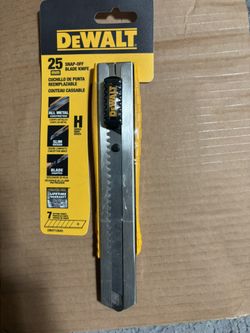 DeWalt 25mm Snap Off Blade