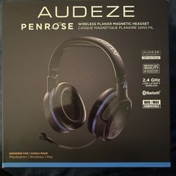 New AUDEZE Penrose Wireless Gaming Headset